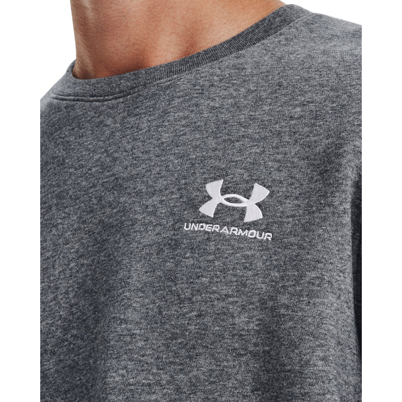 Men's Under Armour Icon Fleece Crew - 012 - GREY