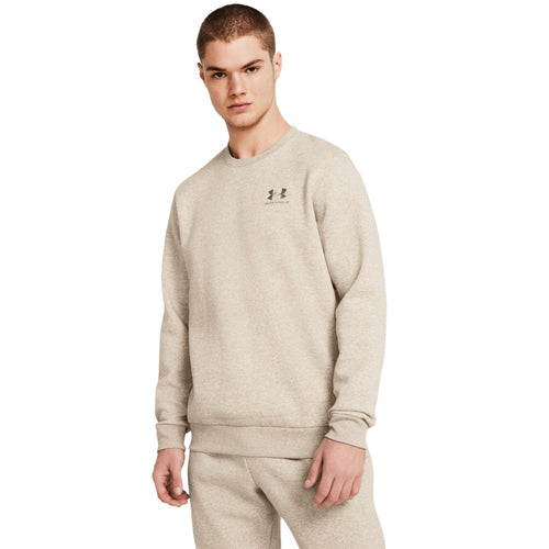 Men's Under Armour Icon Fleece Crew - 203TAUPE