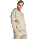 Men's Under Armour Icon Fleece Hoodie - 203TAUPE