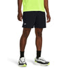 Men's Under Armour Launch 7" Unlined Short - 003 - BLACK