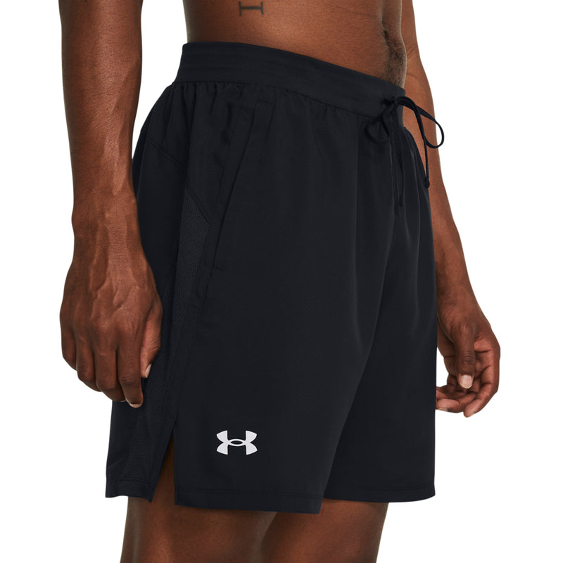 Men's Under Armour Launch 7" Unlined Short - 003 - BLACK