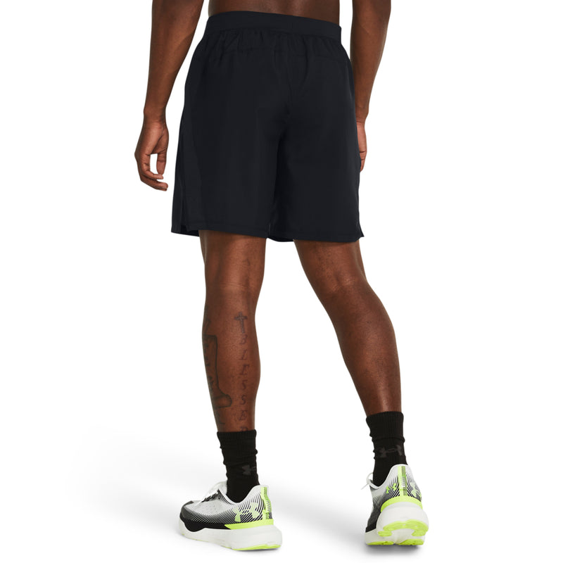 Men's Under Armour Launch 7" Unlined Short - 003 - BLACK