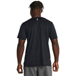 Men's Under Armour Launch T-Shirt - 001 - BLACK