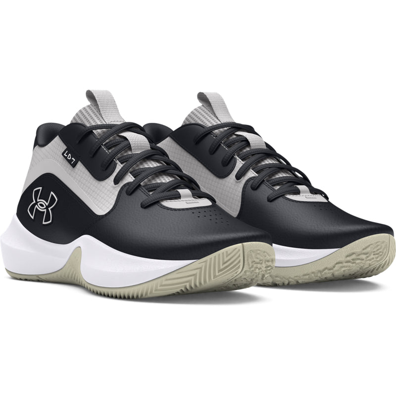 Men's Under Armour Lockdown 7 Basketball Shoes - 002 - BLACK