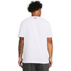 Men's Under Armour Logo T-Shirt - 100 - WHITE/BLACK