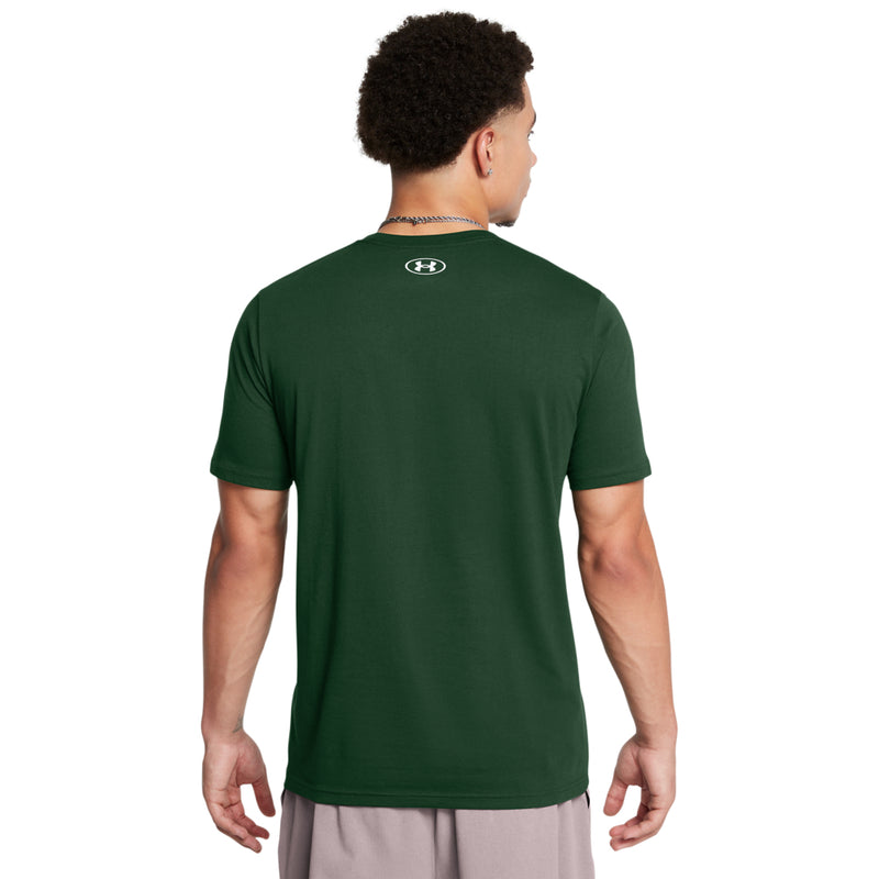 Men's Under Armour Logo T-Shirt - 301 - FOREST