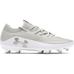 Men's Under Armour Magnetico Select 4 FG Soccer Cleats - 100 - WHITE/BLACK