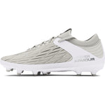 Men's Under Armour Magnetico Select 4 FG Soccer Cleats - 100 - WHITE/BLACK