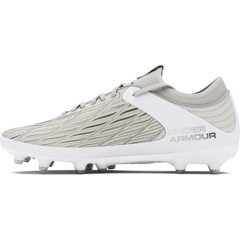 Men's Under Armour Magnetico Select 4 FG Soccer Cleats - 100 - WHITE/BLACK