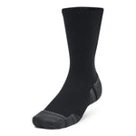 Men's Under Armour Performance Tech Crew Socks 3-Pack - 001 - BLACK