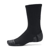 Men's Under Armour Performance Tech Crew Socks 3-Pack - 001 - BLACK