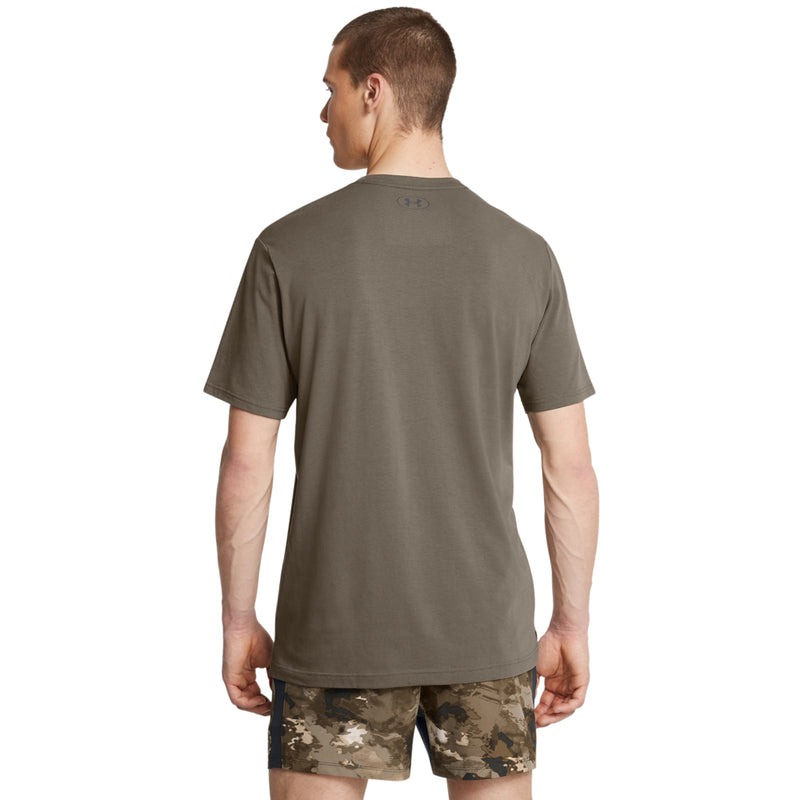 Men's Under Armour Project Rock Veteran's Day Flag T-Shirt - 366TURTL