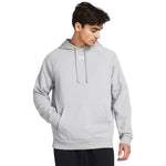 Men's Under Armour Rival Fleece Hoodie - 011 - GREY