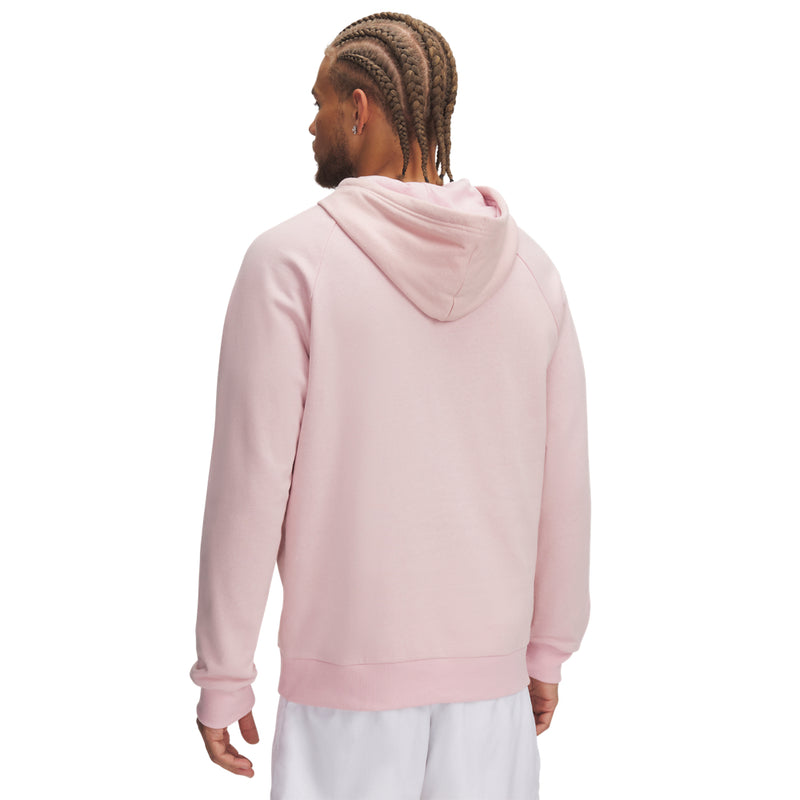 Men's Under Armour Rival Fleece Hoodie - 647PINK