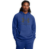 Men's Under Armour Rival Fleece Logo Hoodie - 432 - TECH BLUE