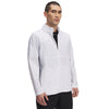 Men's Under Armour Rival Stretch Woven Full-Zip - 100 - WHITE/BLACK