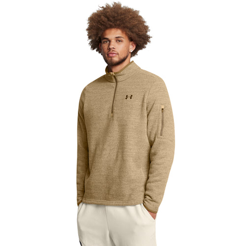 Men's Under Armour Specialist 1/4 Zip - 263CAMEL