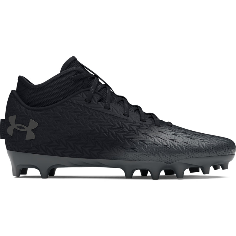 Men's Under Armour Spotlight Clone 4 MC Football Cleats - 001 - BLACK