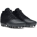 Men's Under Armour Spotlight Clone 4 MC Football Cleats - 001 - BLACK