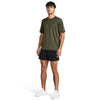 Men's Under Armour Tech 5" Woven Short - 001 - BLACK