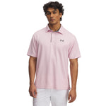 Men's Under Armour Tech Polo - 647 - PRIME PINK