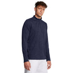 Men's Under Armour Tech Textured 1/2 Zip - 410NAVY