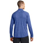 Men's Under Armour Tech Textured 1/2 Zip - 432 - TECH BLUE