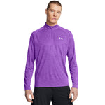 Men's Under Armour Tech Textured 1/2 Zip - 525LAVIS