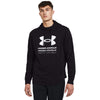 Men's Under Armour Terry Graphic Hoodie - 001 - BLACK