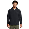 Men's Under Armour Vibe Woven Windbreaker Jacket - 001 - BLACK