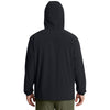 Men's Under Armour Vibe Woven Windbreaker Jacket - 001 - BLACK