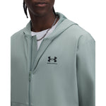 Men's Under Armour Vibe Woven Windbreaker Jacket - 348GREEN