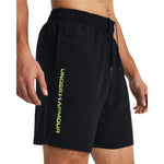 Men's Under Armour Woven Wordmark Short - 002 - BLACK