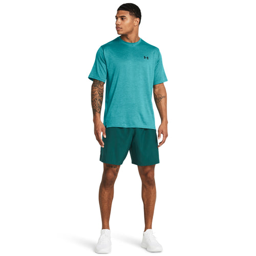 Men's Under Armour Woven Wordmark Short - 449 - HYDRO TEAL