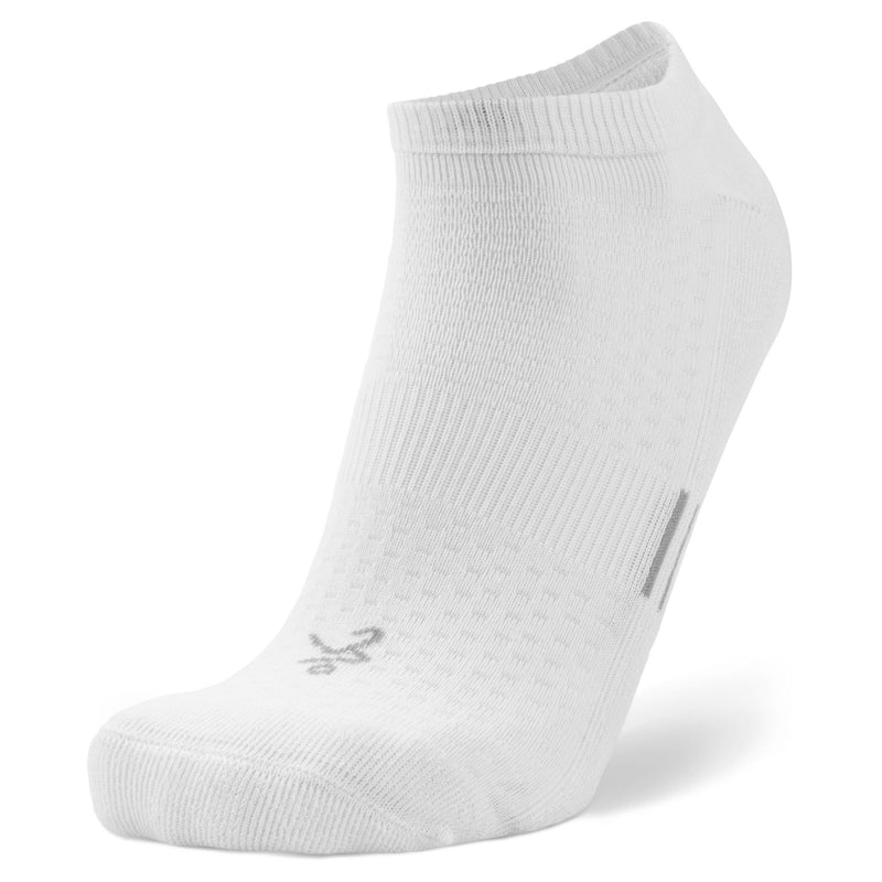 Men's/Women's Balega Tempo No Show Socks 3-Pack - 0200 WHT