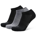 Men's/Women's Balega Tempo No Show Socks 3-Pack - 0300 BLK