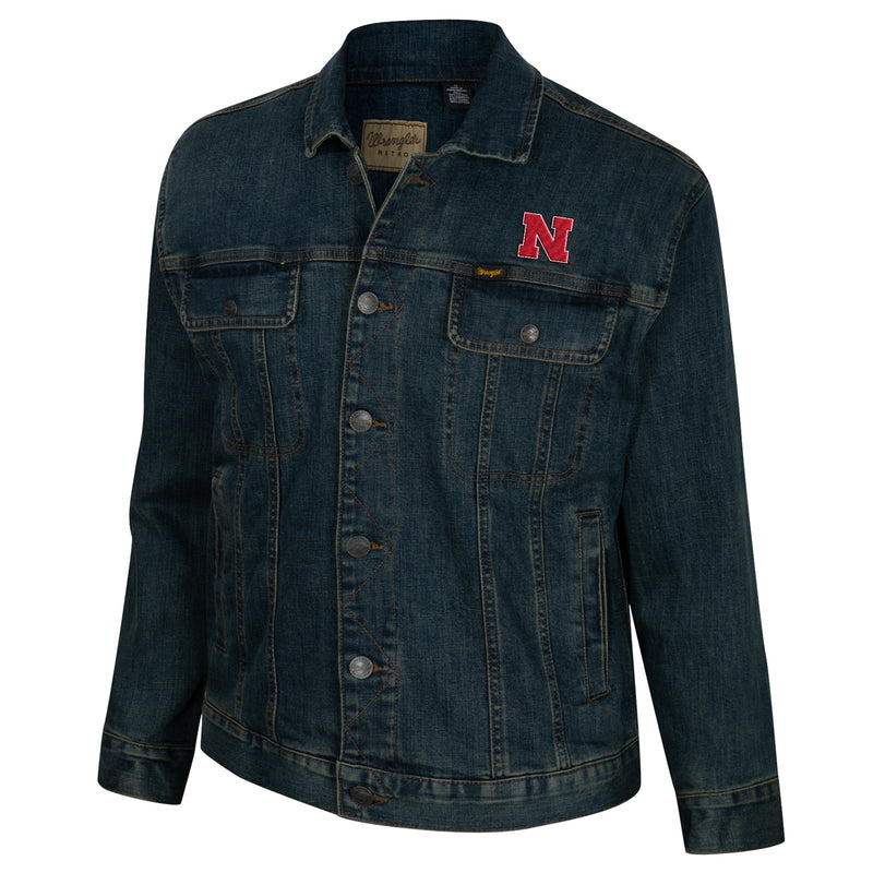 Men's/Women's Nebraska Huskers Denim Jacket - NEBRASKA