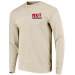 Men's/Women's Nebraska Huskers Elements Stacked Longsleeve - IVORY