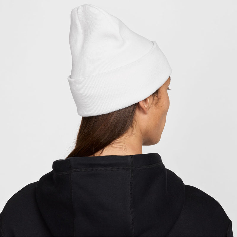 Men's/Women's Nike Peak Futura Beanie - 100 - WHITE/BLACK