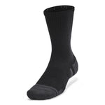 Men's/Women's Under Armour Performance Tech Crew Socks 6-Pack - BLACK