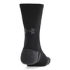 Men's/Women's Under Armour Performance Tech Crew Socks 6-Pack - BLACK