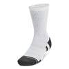 Men's/Women's Under Armour Performance Tech Crew Socks 6-Pack - 101 - WHITE