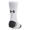 Men's/Women's Under Armour Performance Tech Crew Socks 6-Pack - 101 - WHITE