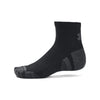 Men's/Women's Under Armour Performance Tech Quarter Socks 3-Pack - 001 - BLACK