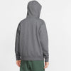 Mens' Nike Full Zip Hoodie - 071 - CHARCOAL