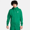 Mens' Nike Full Zip Hoodie - 365GREEN