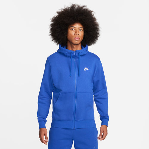 Mens' Nike Full Zip Hoodie - 480ROYAL