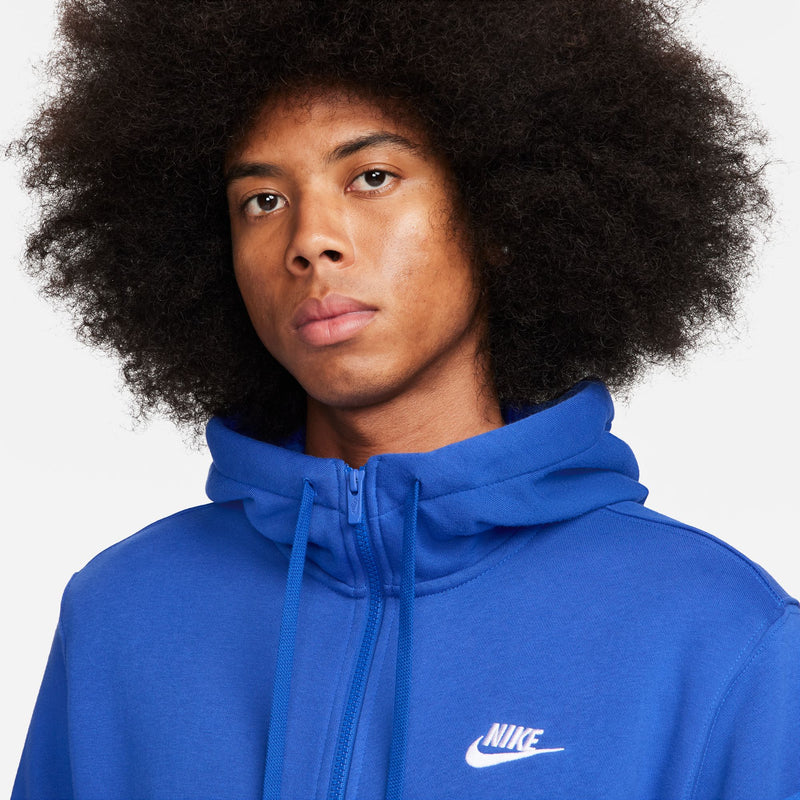 Mens' Nike Full Zip Hoodie - 480ROYAL