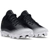 Mens Under Armour Spotlight Franchise 4 RM Football Cleats 2E (Wide) - 001 - BLACK