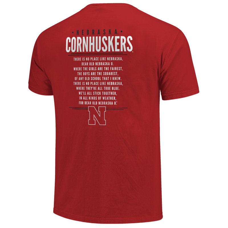 Men's Nebraska Huskers Fight To Victory T-Shirt